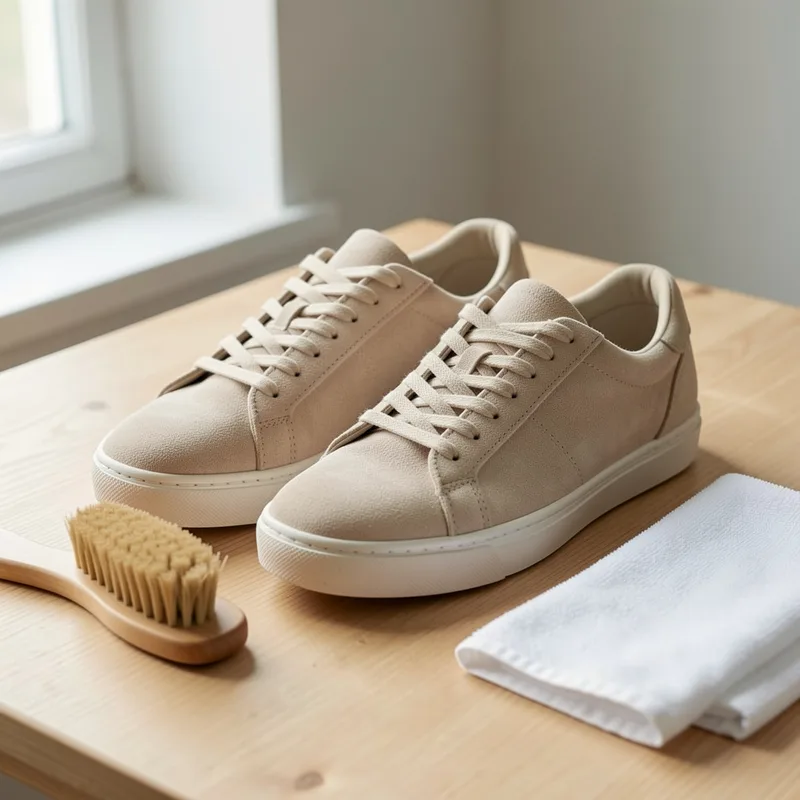 Comment nettoyer des baskets en daim sans les abîmer